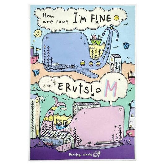 DANCING WHALE I'M Fine Moisture Mask Pack