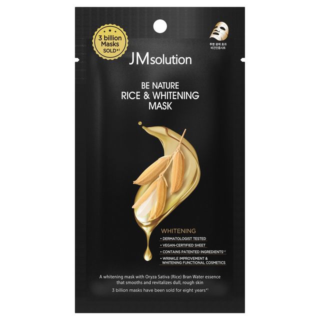 JMSOLUTION Be Nature Rice & Whitening Mask