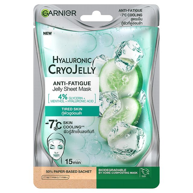 GARNIER Hyaluronic Cryo Jelly Anti-Fatigue Jelly Mask