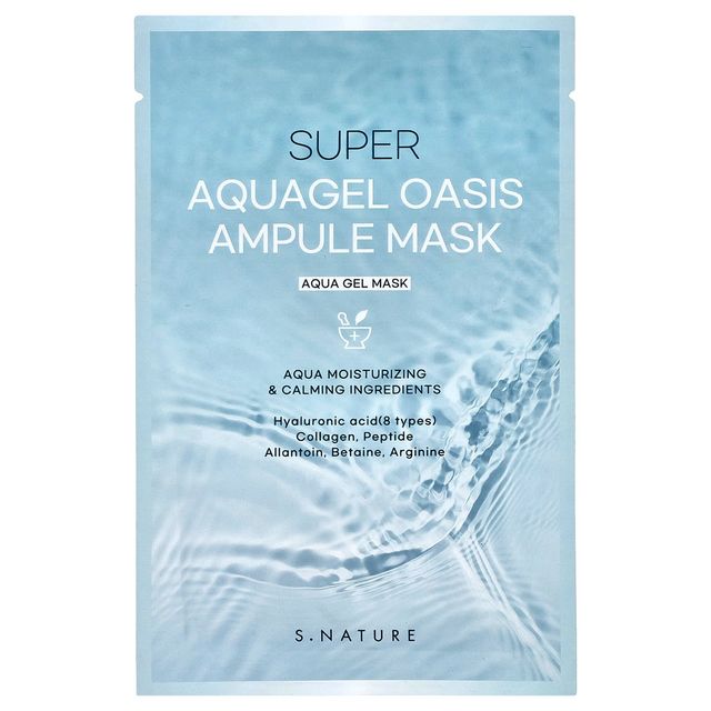 S.NATURE Super Aquagel Oasis Ampule Mask