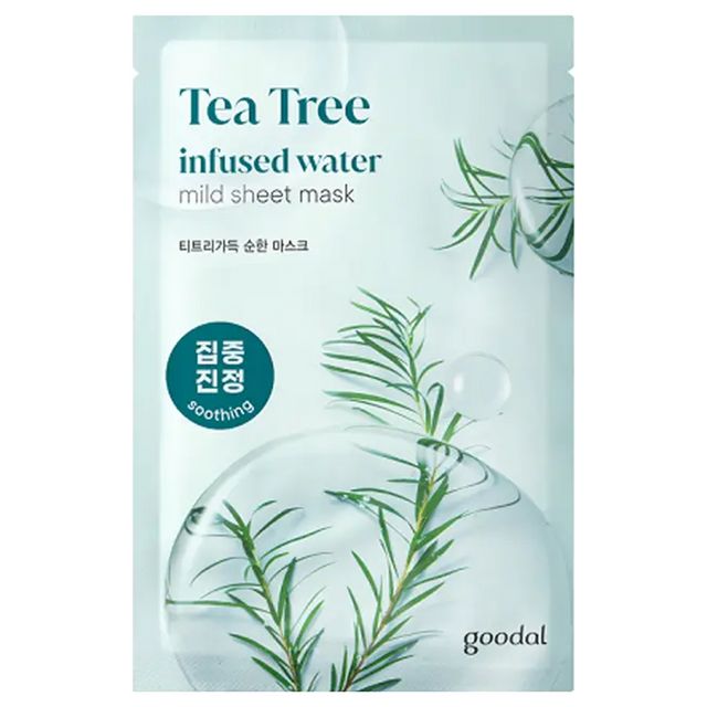 GOODAL Tea Tree Infused Water Mild Sheet Mask
