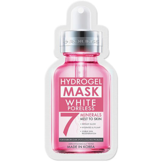 ROJUKISS White Poreless Hydrogel Mineral Mask 7