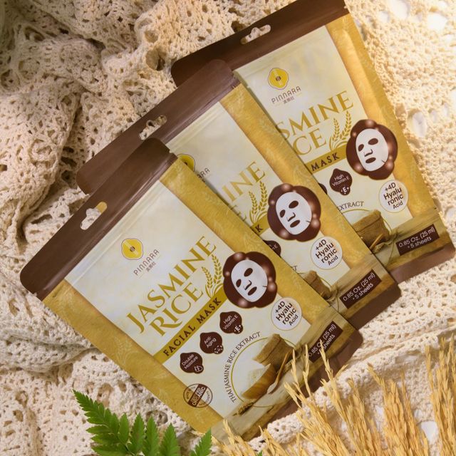 PINNARA Jasmine Rice Facial Mask 5 sheet