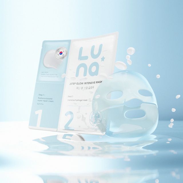 LUNA 2Step Glow Intensive Mask (Box)