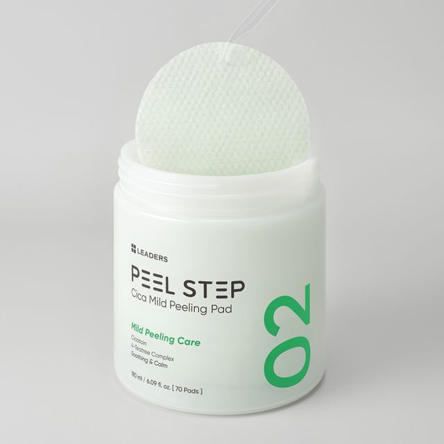 LEADERS Peel Step Cica Mild Peel Peeling Pad 70 Pads