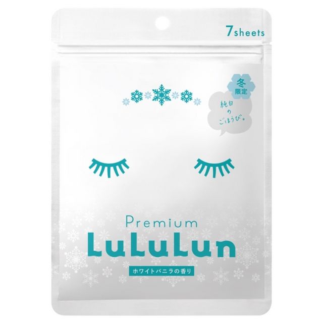 LULULUN Face Mask Snow 7 sheets